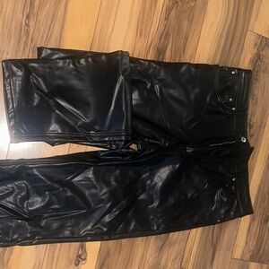 Leather pants